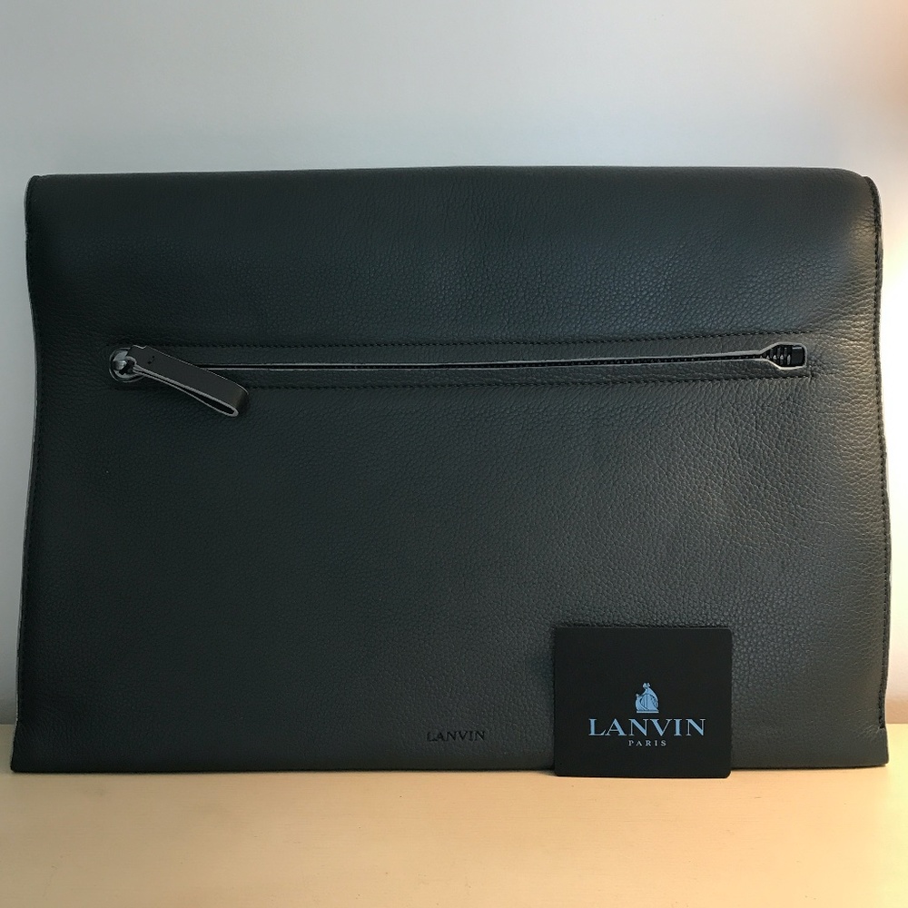 LANVIN PARIS FOLIO CLUTCH, NWT